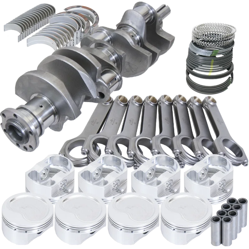 Eagle 42107030, Oldsmobile 455 4.500in Crank 7.100in H-Beam Forged 4032 -15cc 4.155in Piston Rotating Assembly