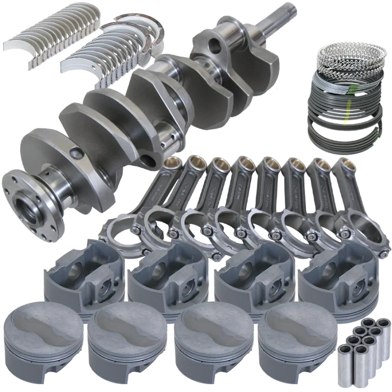 Eagle 158044170, Ford FE 4.250in Crank 6.700in I-Beam Rods -7cc Flat Top 4.170in Pistons Rotating Assembly