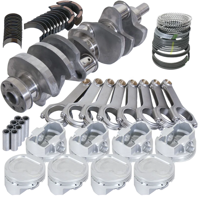 Eagle 14701040, Ford 351C 4.000in Crank 6.000in H-Beam -18cc 4.040in Pistons Rotating Assembly