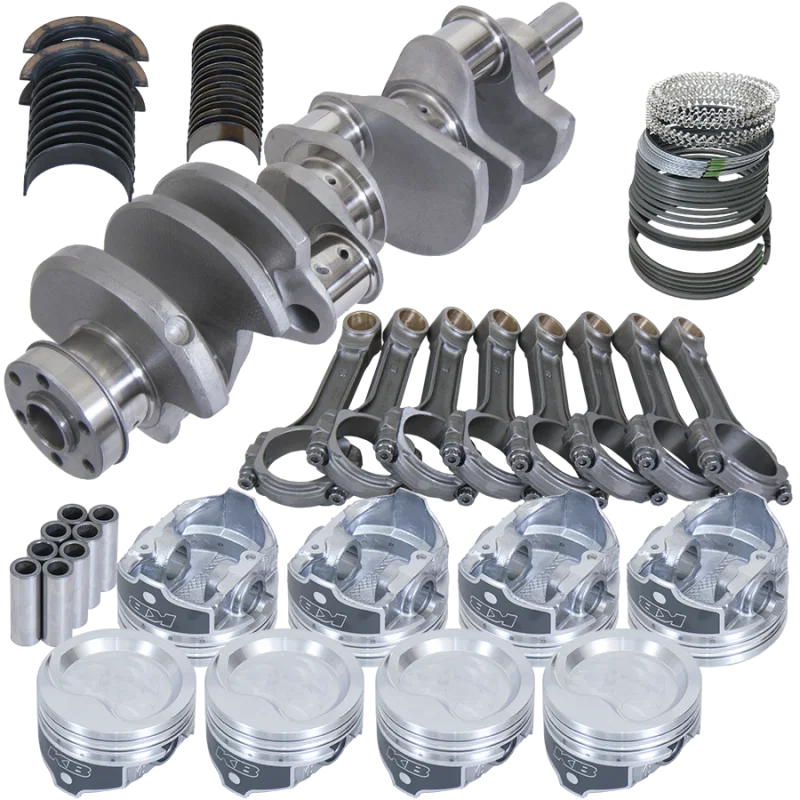 Eagle 14804040, Ford 351W 4.000in Crank 6.200in I-Beam Rods -27.5cc 4.040in Pistons Rotating Assembly