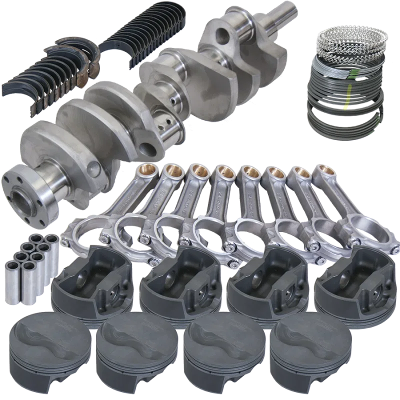Eagle 64003000, Ford 289/302 3.400in Crank 5.400in I-Beam Rods -6cc Flat Top 4.000in Pistons Rotating Assembly