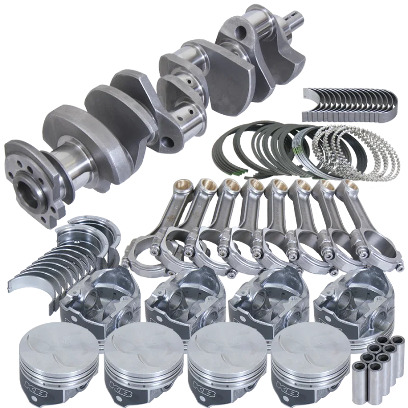 Eagle 13010000, Chevy 400 3.750in Crank 5.700in I-Beam Rods -7cc Flat Top 4.125in Pistons Rotating Assembly