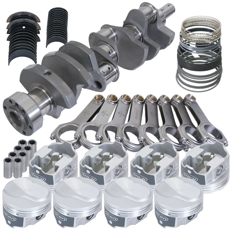 Eagle 11420L060, Chevy 454 4.000in Crank 6.135in H-Beam 18.3cc Dome 4.310in Pistons Rotating Assembly