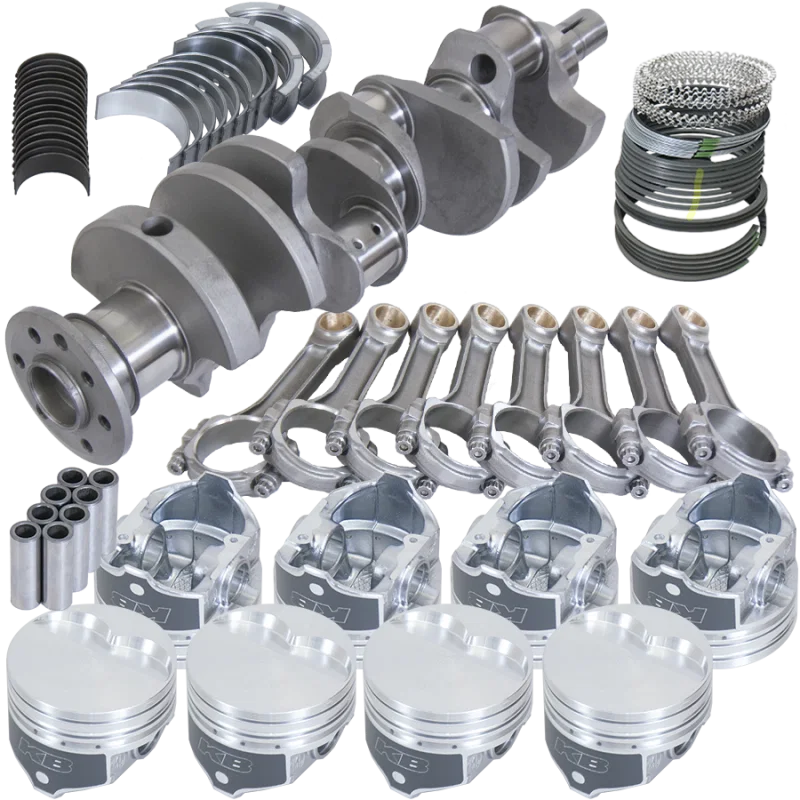 Eagle 20400040, Chrysler 360 3.580in Crank 6.123in I-Beam Rods -5cc Flat Top 4.040in Pistons Rotating Assembly