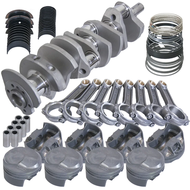 Eagle F1013060, Chevy 454 4.250in Crank 6.385in I-Beam Rods 43cc Dome 4.310in Pistons Rotating Assembly