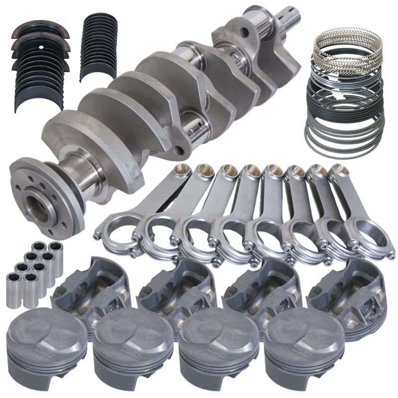 Eagle B11013060, Chevy 454 4.250in Crank 6.385in H-Beam 43cc Dome 4.310in Pistons Balanced Assembly