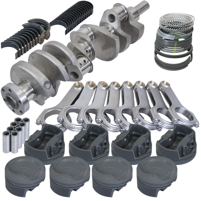 Eagle 14040125, Ford 289/302 3.400in Crank 5.400in H-Beam -16cc 4.125in Pistons Rotating Assembly