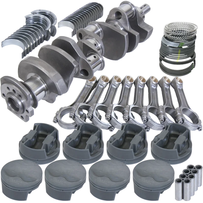 Eagle 13115040, Chevy 400 3.750in Crank 6.000in I-Beam Rods -5cc Flat Top 4.165in Pistons Rotating Assembly