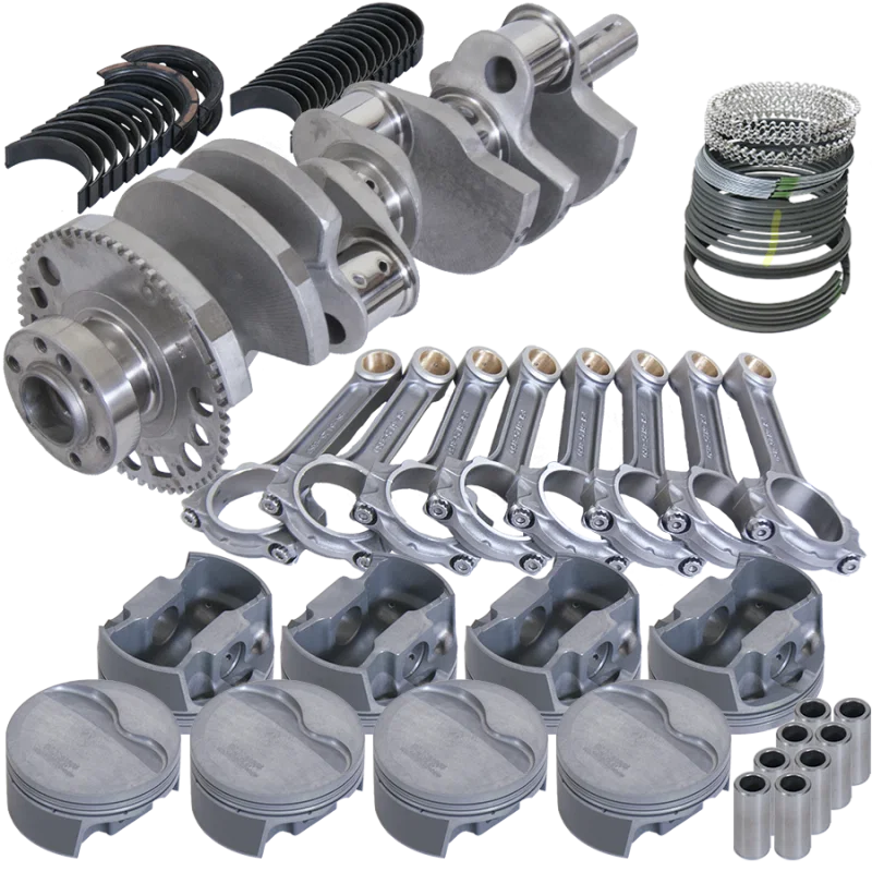 Eagle 639833905, Chevy LS1 4.000in Crank 58 Tth Reluctor 6.125in I-Beam Rods 3.905in Pistons Rotating Assembly