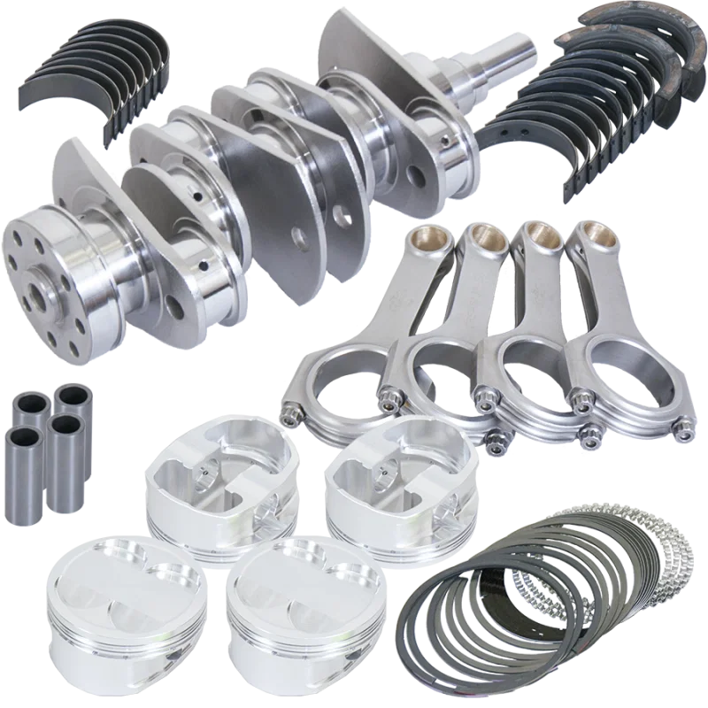 Eagle 89024100, Subaru Ej25 3.268in Billet Crank 5.137in H-Beam -7.8cc 100mm Pistons Rotating Assembly
