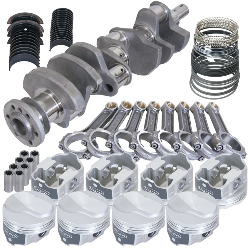 Eagle 18420030, Chevy 454 4.000in Crank 6.135in I-Beam Rods Closed Chamber 4.280in Pistons Rotating Assembly