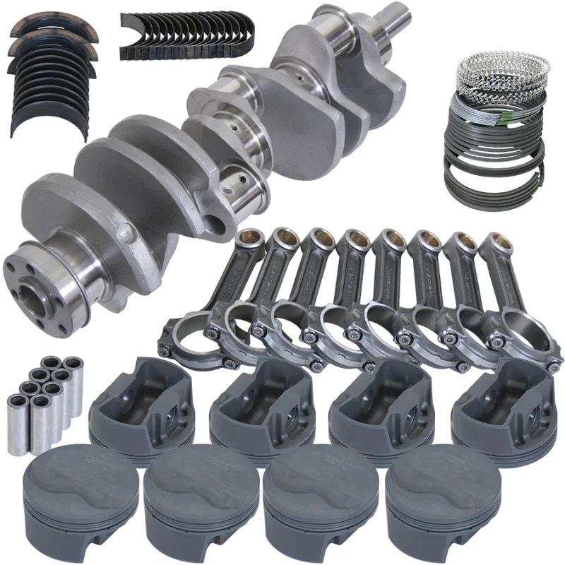 Eagle 64125060, Ford 351W 4.000in Crank 6.250in I-Beam Rods -6.6cc Flat Top 4.060in Pistons Rotating Assembly