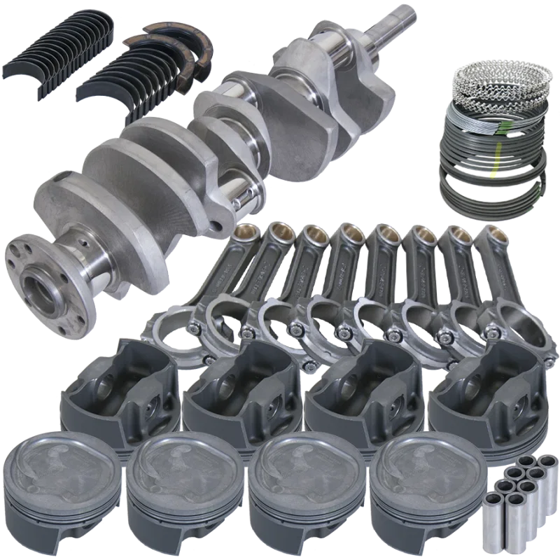 Eagle 65015080, Ford 460 4.140in Crank 6.700in I-Beam Rods -28cc 4.440in Pistons Rotating Assembly