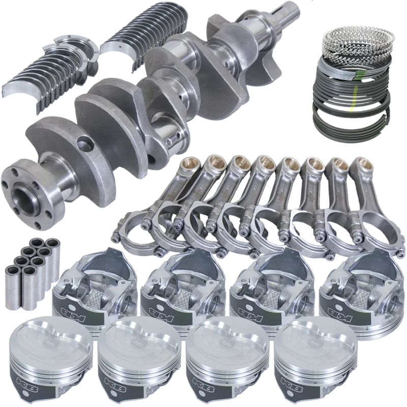 Eagle 16021060, Ford 289/302 3.250in Crank 5.400in I-Beam Rods -10cc 4.060in Pistons Rotating Assembly