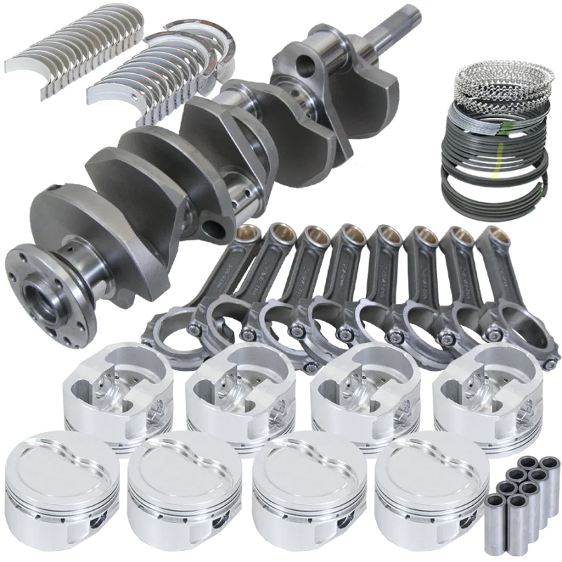 Eagle 158174270, Ford FE 4.125in Crank 6.700in I-Beam Rods Forged 4032 -14cc 4.270in Pistons Rotating Assembly