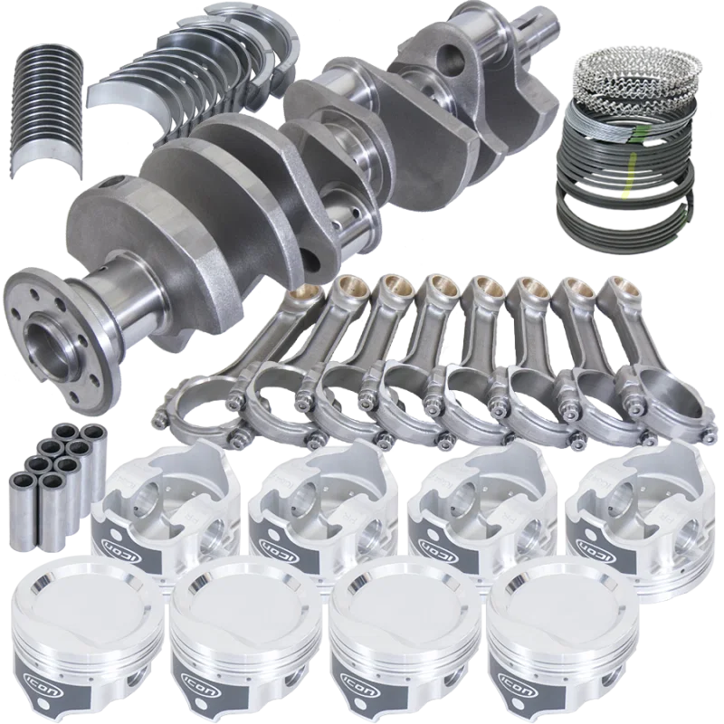 Eagle 20551030, Chrysler 318 4.000in Crank 6.123in I-Beam Rods -23cc 3.940in Pistons Rotating Assembly