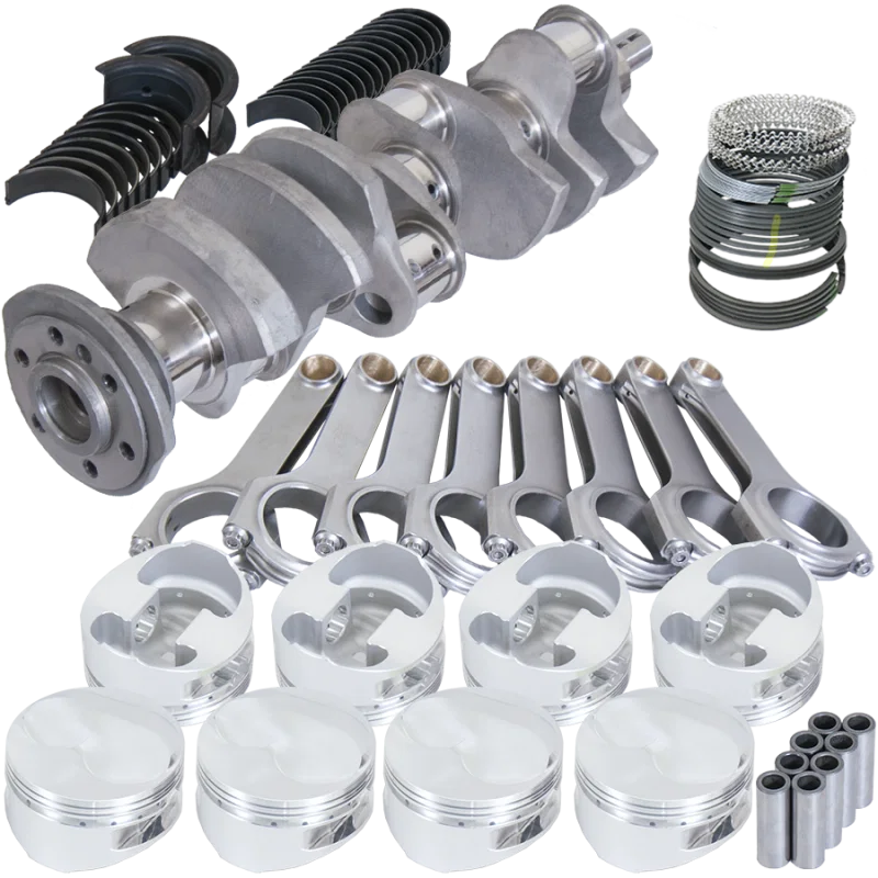 Eagle 35650040, Chevy 400 3.875in Crank 6.000in H-Beam Stroker Rods -10.8cc 4.165in Pistons Rotating Assembly for Ford Bronco II