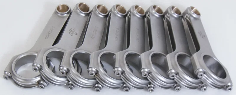 Eagle CRS67003D2000, Big Block Chevy 4340 .990in Pin Dia 6.7in Length H-Beam Connecting Rods w/ ARP2000 Bolts for Cadillac