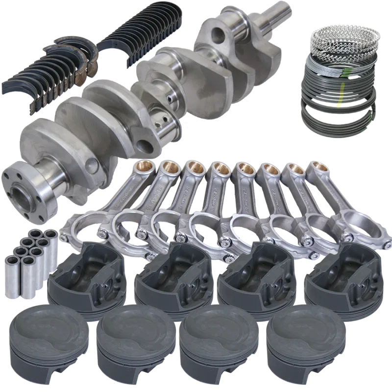 Eagle 64040125, Ford 289/302 3.400in Crank 5.400in I-Beam Rods -16cc 4.125in Pistons Rotating Assembly