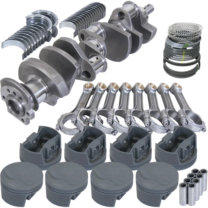 Eagle 13114030, Chevy 400 3.750in Crank 5.700in I-Beam Rods -5cc Flat Top 4.155in Pistons Rotating Assembly