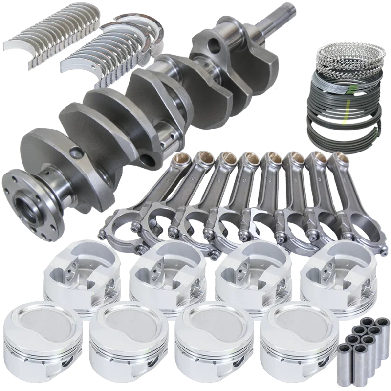 Eagle 158034170, Ford FE 4.250in Crank 6.700in I-Beam Rods -21cc Inv Dome 4.170in Pistons Rotating Assembly