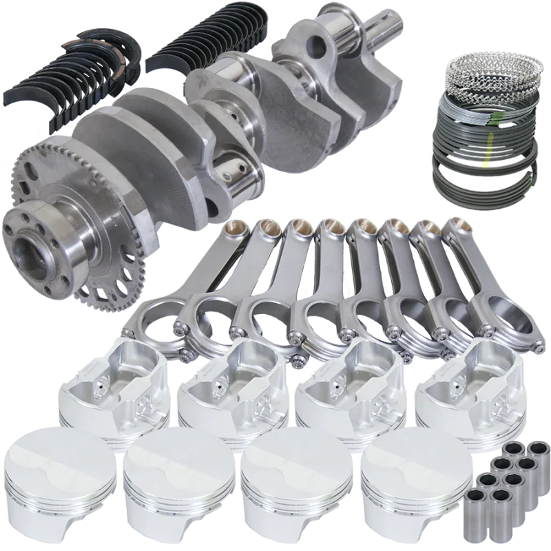 Eagle 128454155, Chevy LS7 4.000in Crank 58 Tth Reluctor 6.125in H-Beam 4.155in Pistons Rotating Assembly