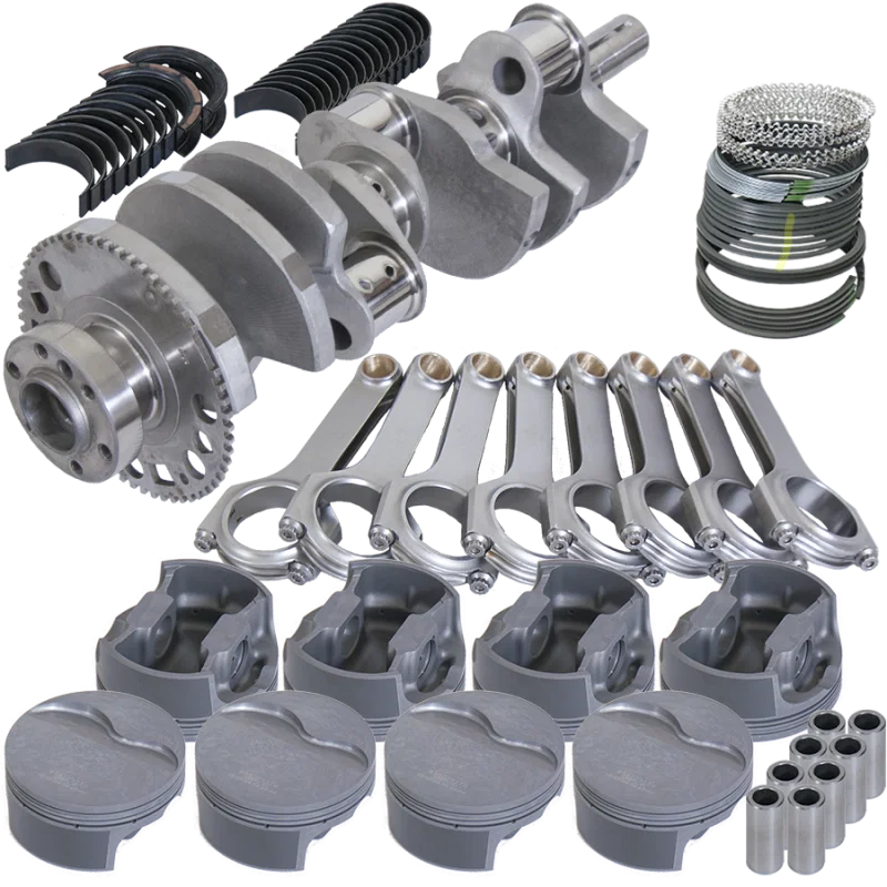 Eagle 129464030, Chevy LS3 4.000in Crank 58 Tth Reluctor 6.125in H-Beam 4.030in Pistons Rotating Assembly