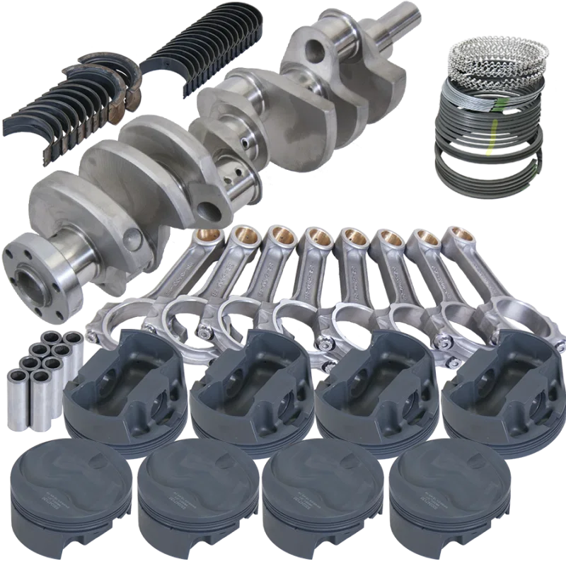 Eagle 64013030, Ford 289/302 3.400in Crank 5.400in I-Beam Rods 7cc Dome 4.030in Pistons Rotating Assembly