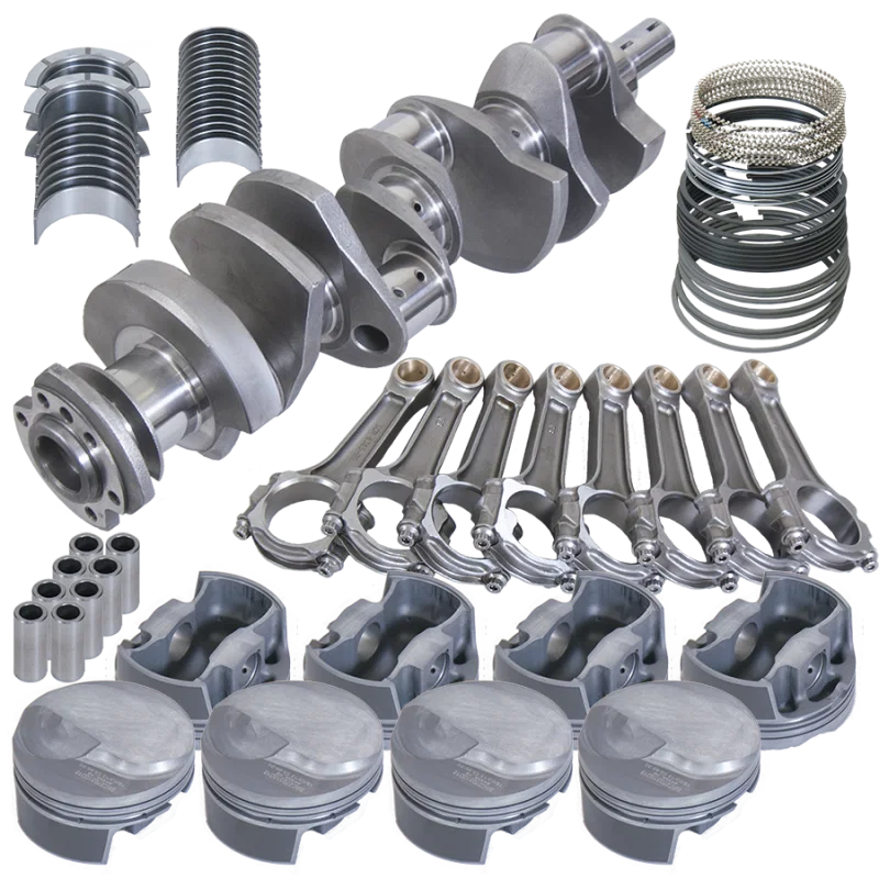 Eagle 18022030, Chevy 454 4.250in Crank 6.385in I-Beam Rods 18cc Dome 4.280in Pistons Rotating Assembly