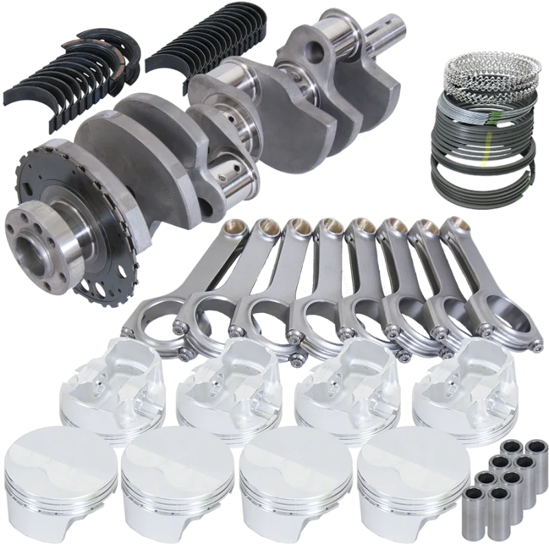 Eagle 128244155, Chevy LS7 4.125in Crank 24 Tth Reluctor 6.125in H-Beam -5cc 4.155in Pistons Rotating Assembly