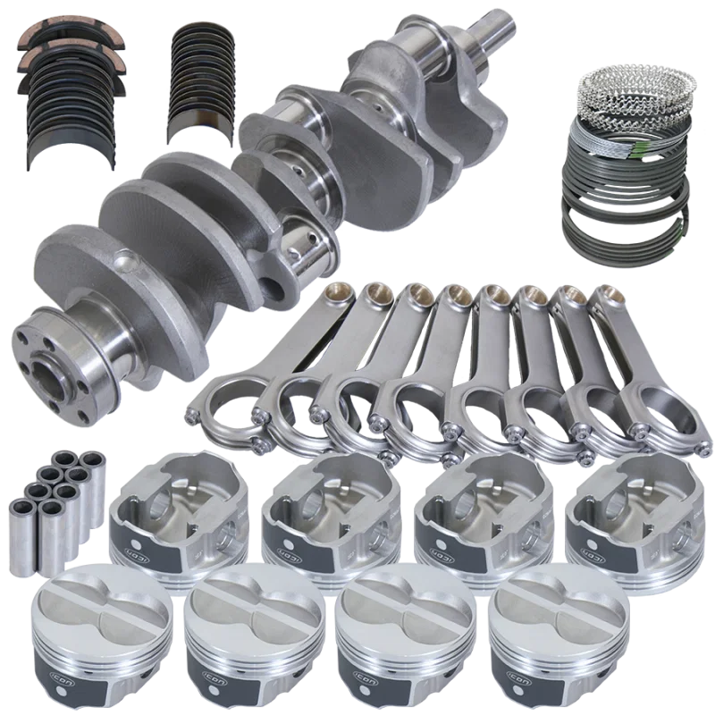 Eagle 14638060, Ford 351W SVO 4.000in Crank 2.750in Mains 6.200in H-Beam 4.060in Pistons Rotating Assembly