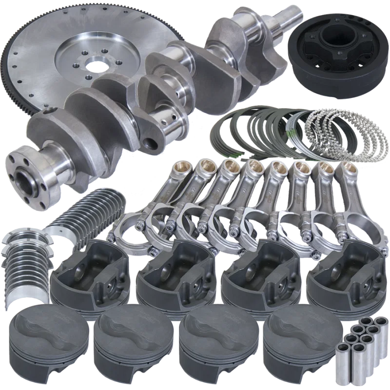 Eagle B16003LS030, Ford 302 3.400in Crank 5.400in I-Beam Rods 4.030in Pistons 157 Tooth FW Balanced Assembly