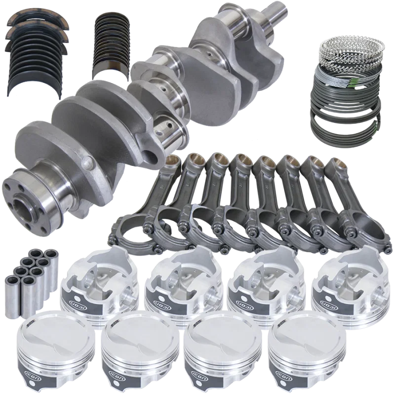 Eagle 64137030, Ford 351W 4.000in Crank 6.200in I-Beam Rods -15.8cc 4.030in Pistons Rotating Assembly