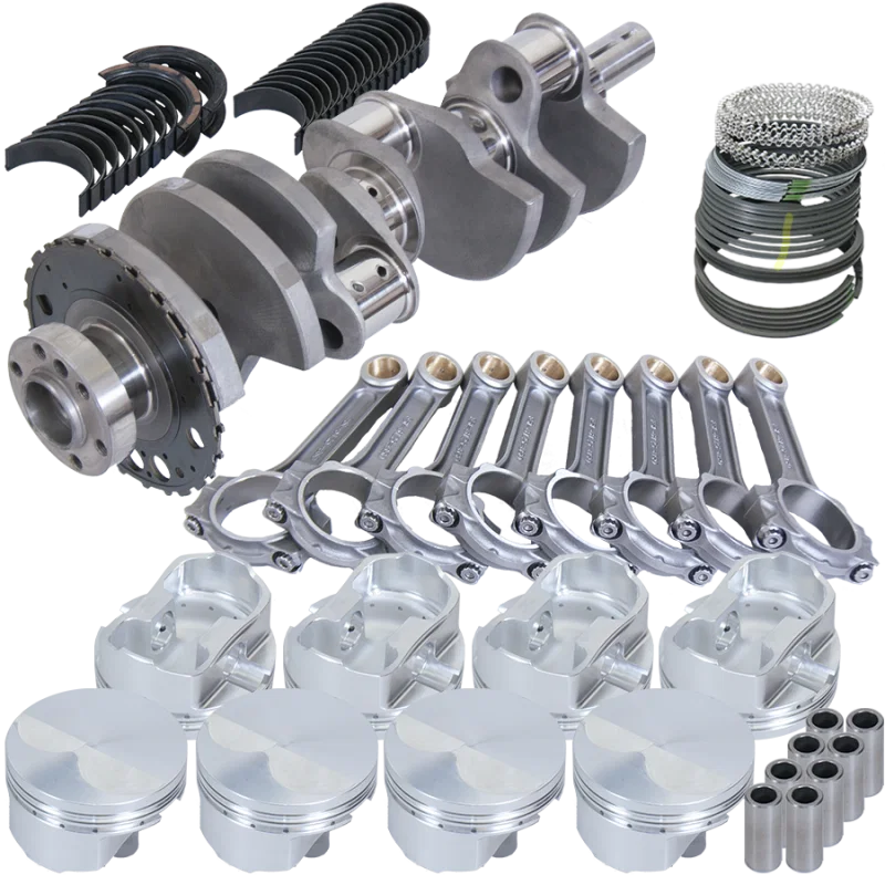 Eagle 628264005, Chevy LS2 4.000in Crank 24 Tth Reluctor 6.125in I-Beam Rods 4.005in Pistons Rotating Assembly
