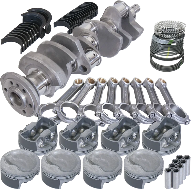Eagle 62508000, Chevy 400 3.750in Crank 6.000in I-Beam Rods -16cc 4.125in Pistons Rotating Assembly