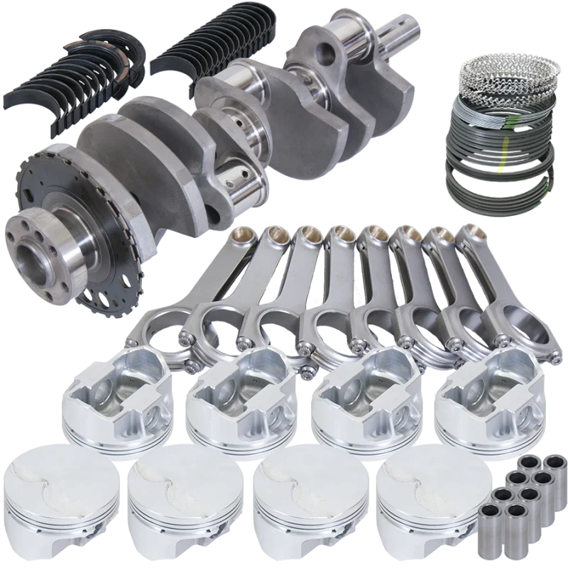 Eagle 137003905, Chevy LS1 4.000in Crank 24 Tth Reluctor 6.125in H-Beam -5cc 3.905in Pistons Rotating Assembly