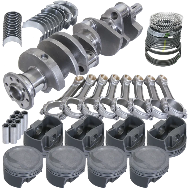 Eagle 20502040, Chrysler 360 4.000in Crank 6.123in I-Beam Rods -16cc 4.040in Pistons Rotating Assembly