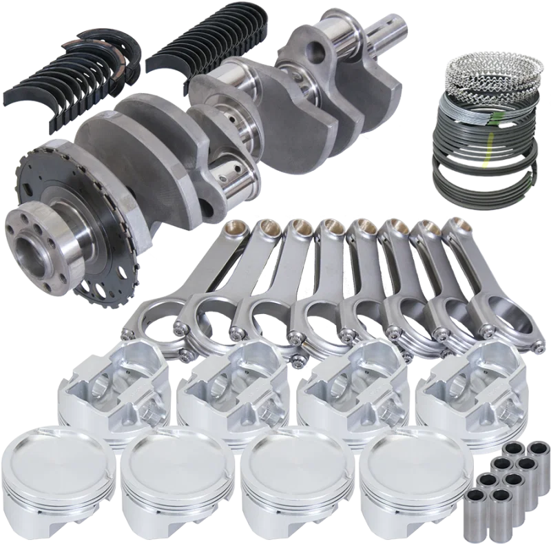 Eagle 137324060, Chevy LS3 4.000in Crank 24 Tth Reluctor 6.125in H-Beam -29cc 4.060in Pistons Rotating Assembly