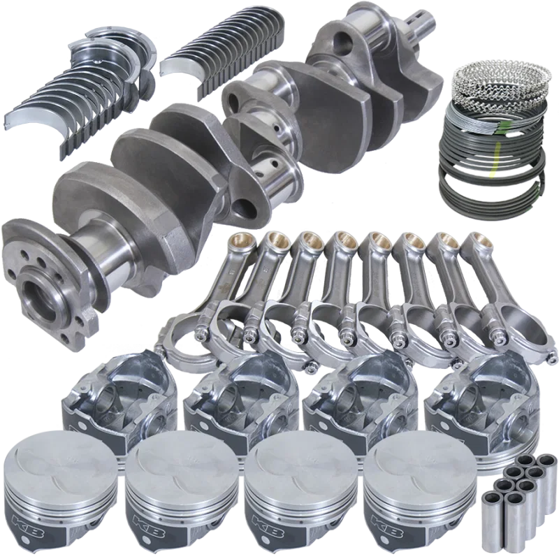 Eagle 13110030, Chevy 400 3.750in Crank 5.700in I-Beam Rods -7cc Flat Top 4.155in Pistons Rotating Assembly