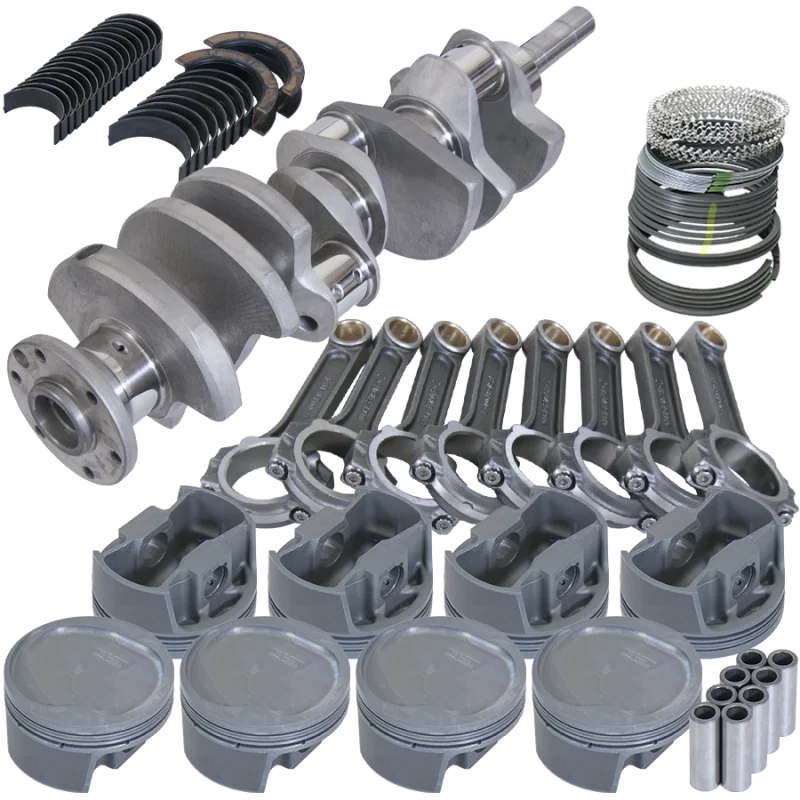 Eagle 65122080, Ford 460 SCJ Head 4.140in Crank 6.700in I-Beam Rods -28cc 4.440in Pistons Rotating Assembly