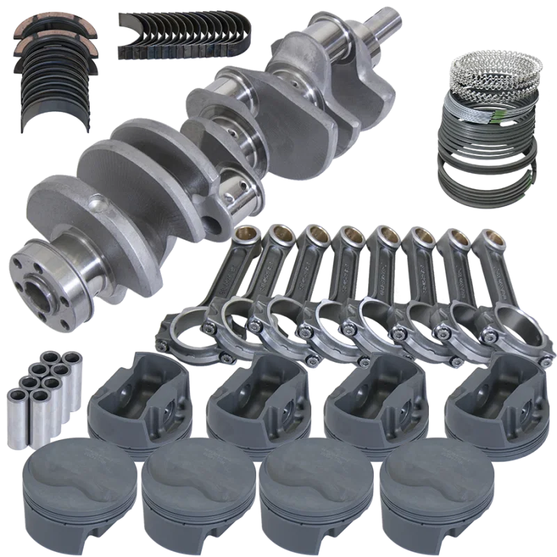 Eagle 64625040, Ford 351W SVO 4.000in Crank 6.250in I-Beam -6.6cc Flat Top 4.040in Pistons Rotating Assembly