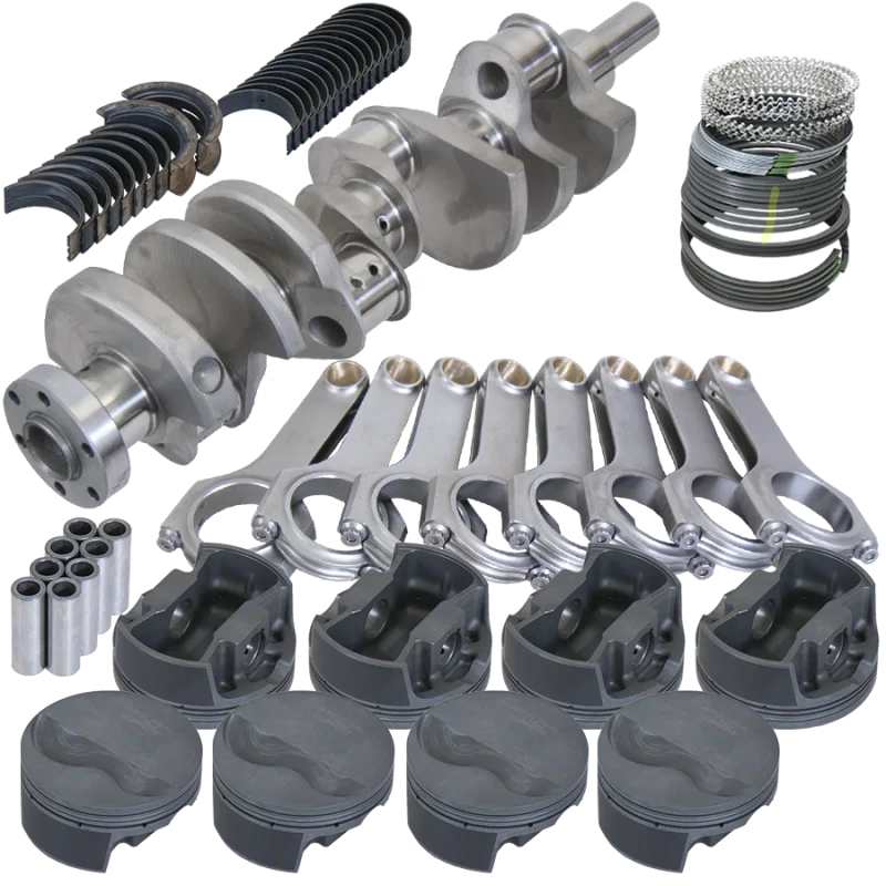 Eagle 14003155, Ford 289/302 3.400in Crank 5.400in H-Beam -6cc Flat Top 4.155in Pistons Rotating Assembly