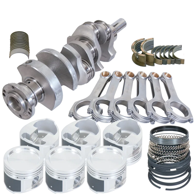 Eagle 452003830, Buick 3.8L V6 3.400in Ext Balance Crank 5.967in H-Beam 3.830in Pistons Rotating Assembly