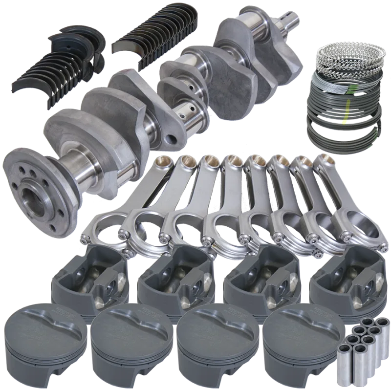 Eagle 10913060, Chevy 327 SJ 3.250in Crank 2.300in Mains 6.125in H-Beam 4.060in Pistons Rotating Assembly