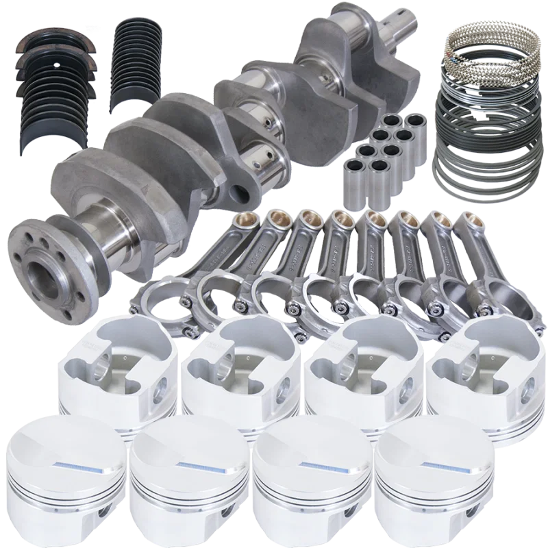 Eagle 61327030, Chevy 454 4.000in Crank 6.135in I-Beam Rods 14cc Dome 4.280in Pistons Rotating Assembly