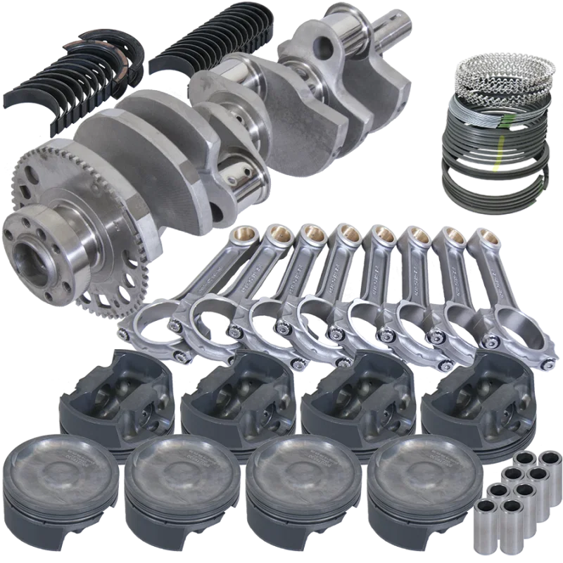 Eagle 639224005, Chevy LS2 4.000in Crank 58 Tth Reluctor 6.125in I-Beam Rods 4.005in Pistons Rotating Assembly