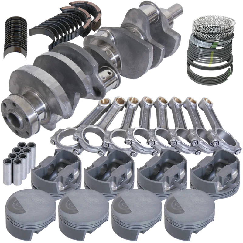 Eagle 64702030, Ford 351C 4.000in Crank 6.000in I-Beam Rods -3.2cc Flat Top 4.030in Pistons Rotating Assembly