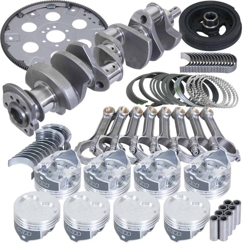 Eagle B13008040, Chevy 400 3.750in Crank 5.700in I-Beam Rods -30cc 4.165in Pistons Balanced Assembly