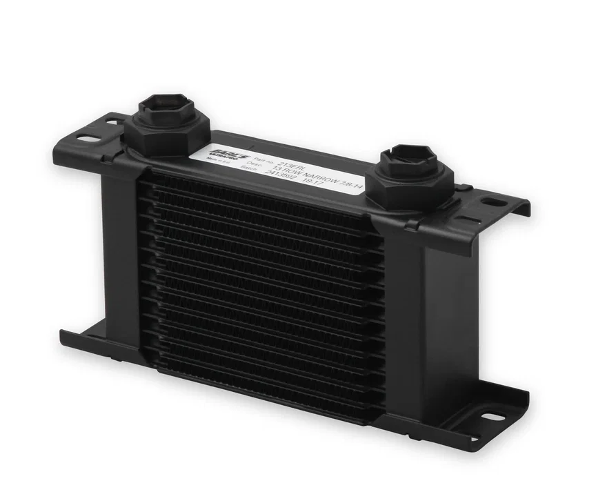 Earl's Performance 213ERL, UltraPro Oil Cooler - Black - 13 Rows - Narrow Cooler