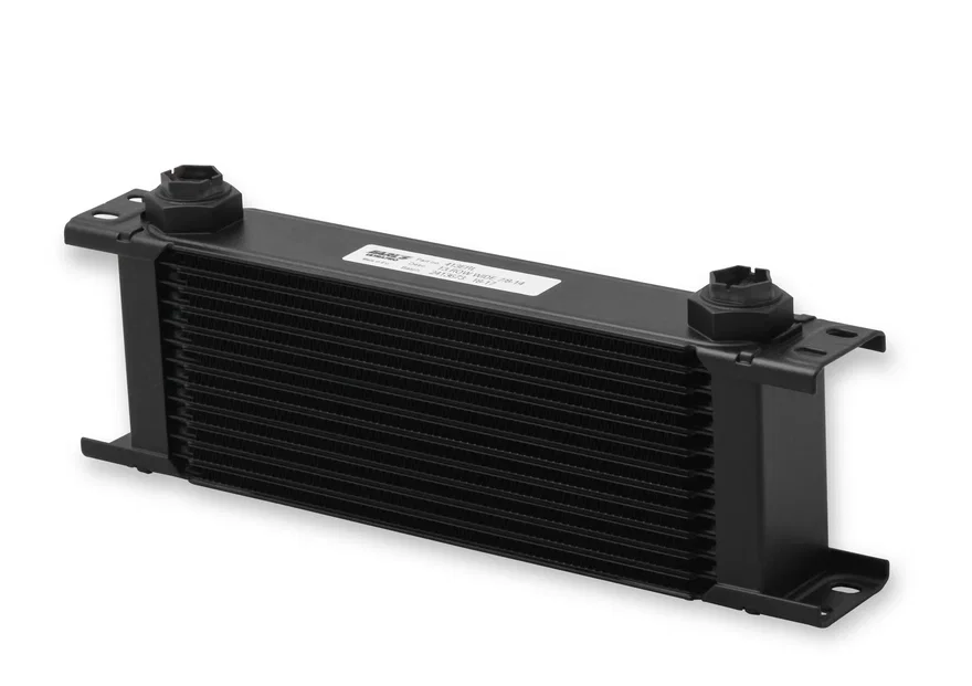 Earl's Performance 413ERL, UltraPro Oil Cooler - Black - 13 Rows - Wide Cooler